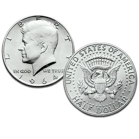 silver in a half dollar