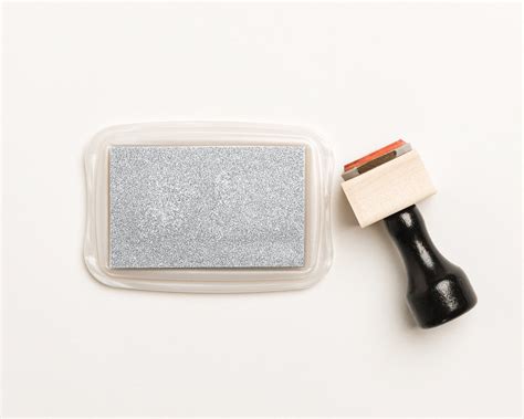 Silver Ink Stamp Pad