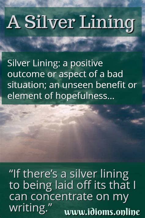 silver lining meaning