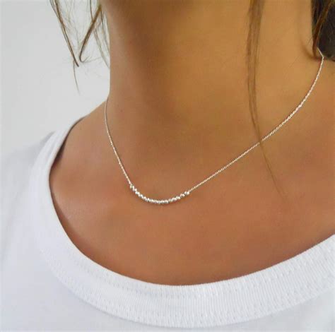 Silver Necklace Chain Amazon