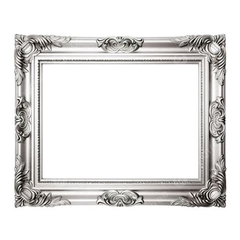 Silver Picture Frames Png
