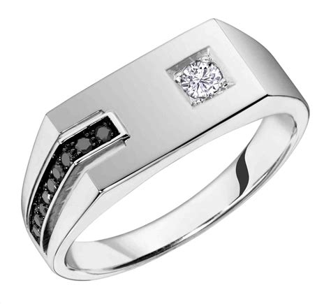 Silver Platinum Ring for Men