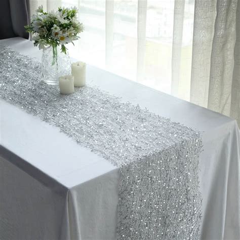 Silver Table Cloth Asda