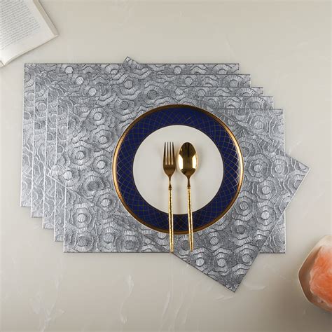 Silver Table Mats Next