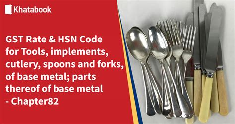 Silver Utensils Hsn Code