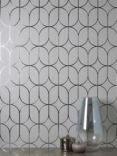 Silver Wallpaper Decor