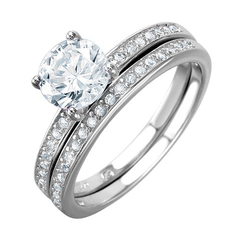 14+ Silver Wedding Ring Sets