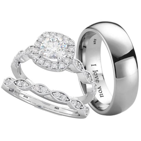 20+ Silver Wedding Sets