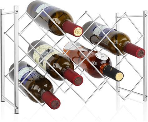 Silver Wine Rack Amazon
