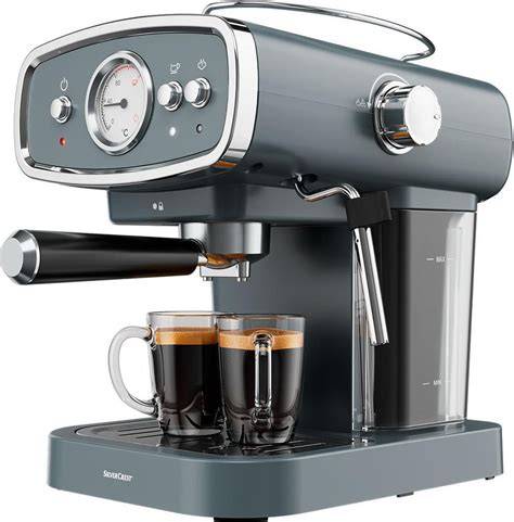 SILVERCREST Machine à expresso, 1 100 W, réservoir d’e…