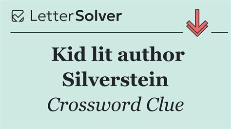 Silverstein Of Kid Lit