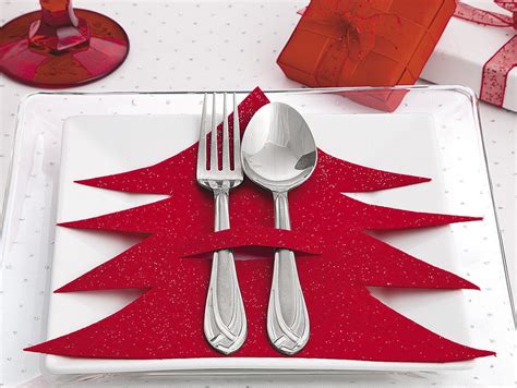 Silverware Holder For Christmas