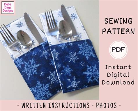 Silverware Holder Pattern
