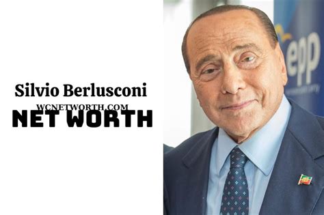 silvio berlusconi net worth