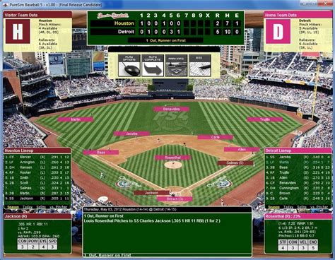 sim baseball