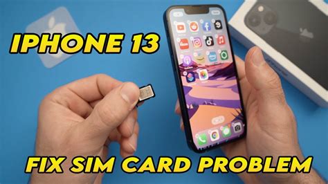 sim card failure iphone 13