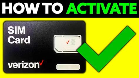Sim Card Verizon Activation