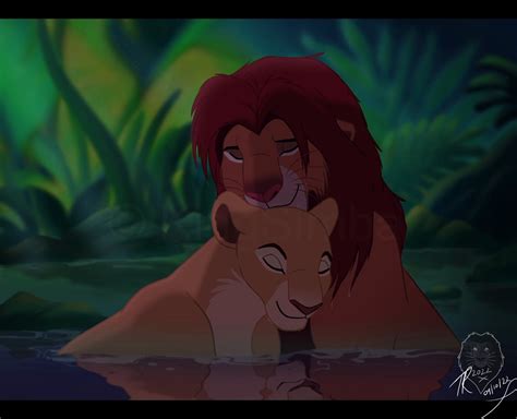 simba and nala adult