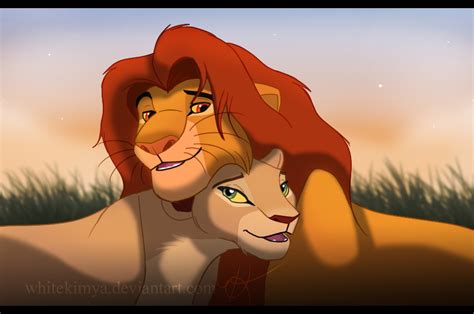 simba and nala fall in love