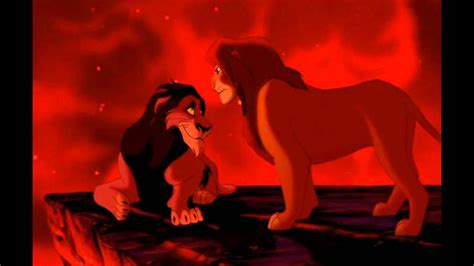 simba and the lionesses vs scar and hyenas