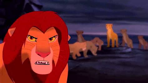 simba confronts scar 1994