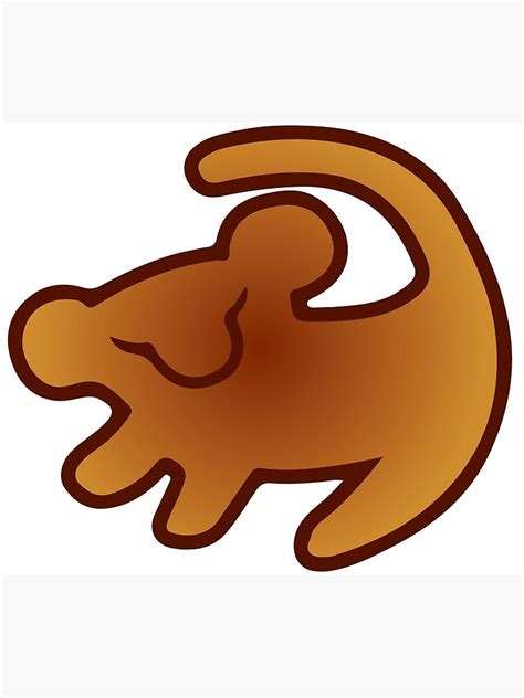 Simba Lion King Red Mark