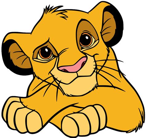 simba lion king svg png laughing face