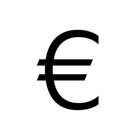simbolo euro su latex