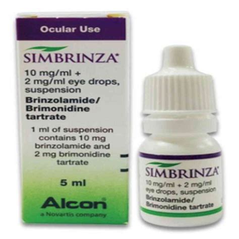 Discover the Benefits of Simbrinza Eye Drops for Effective Glaucoma Management