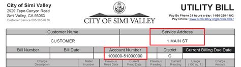 simi water bill