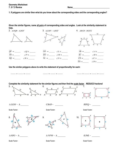 similar polygons