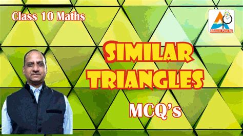 similar triangles multiple choice questions with answers class 10