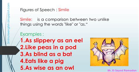 simile figure of speech examples with explanation