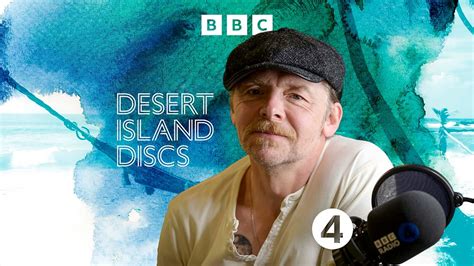 simon pegg desert island discs music choices