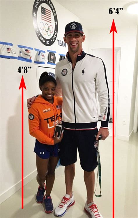 simone biles height comparison