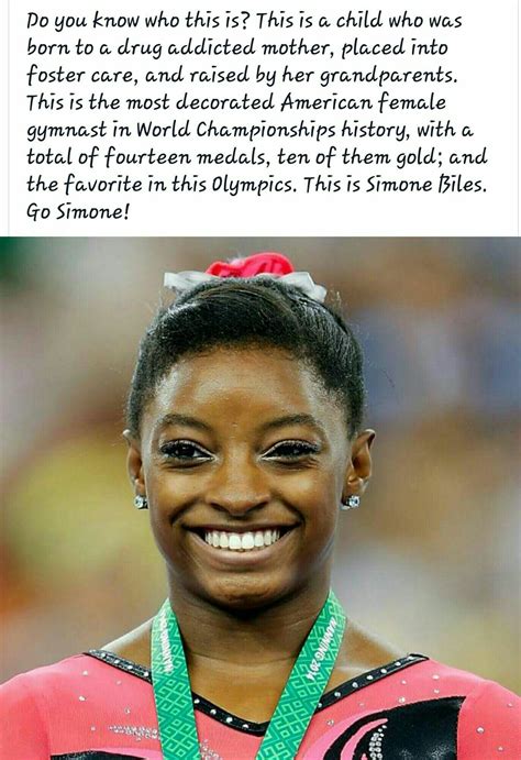 simone biles quotes on foster care