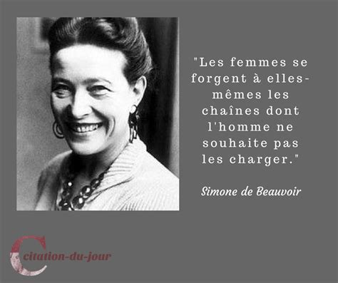 simone de beauvoir quotes en francais