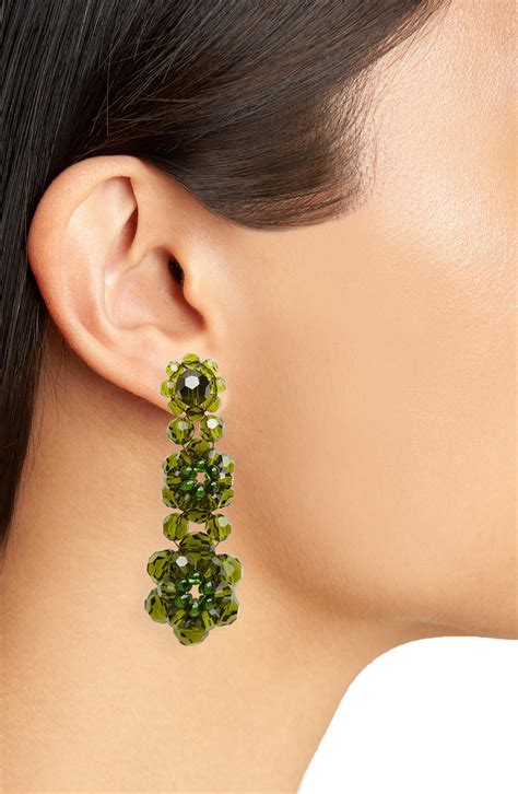 simone rocha crystal earrings