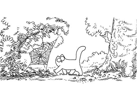 Simons Cat Coloring Pages