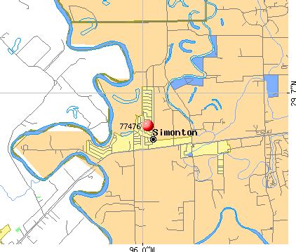 Simonton Tx Zip Code