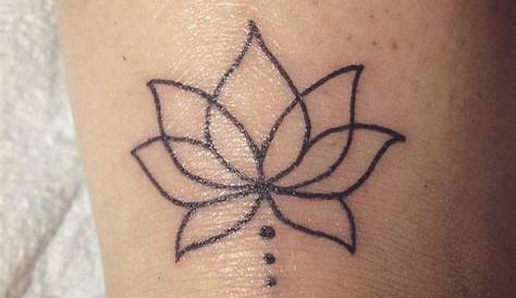Simple Basic Lotus Flower Tattoo Excellent Small s For Girls Are Readily Available On