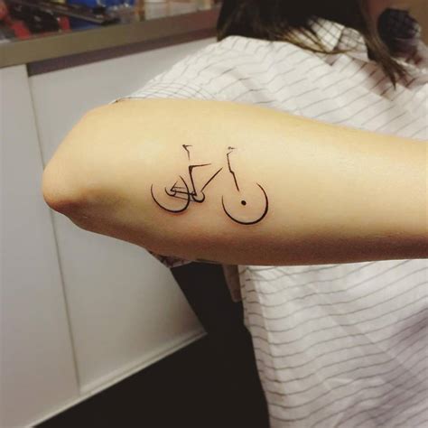 +21 Simple Bike Tattoo Designs References