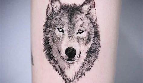 Simple Black And White Wolf Tattoo 70 Majestic s For True Free Spirits Page 4 Of