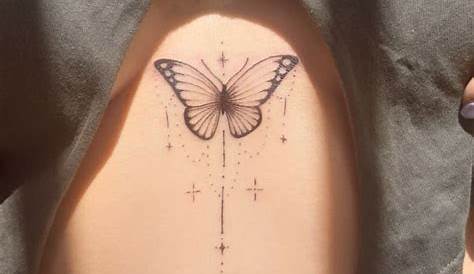 Simple Black Butterfly Tattoo 23 Adorable Small Ideas For Women Styleoholic