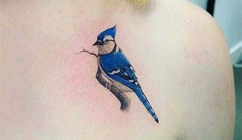 Simple Blue Jay Tattoo Small Pin By Precious Trinkets & Treasures On Inked