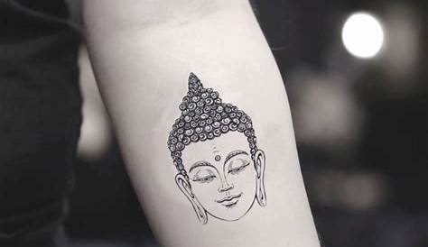 Simple Buddha Symbol Tattoo Small By Tess At Divine Ink