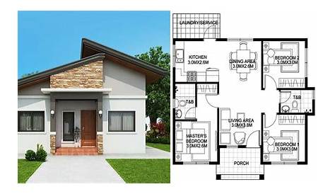 Simple Bungalow House Design Philippines With Floor Plan Photos s s