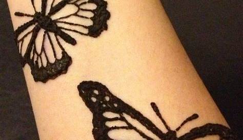 Simple Butterfly Mehndi Tattoo Henna Designs By Vashta Nerada91