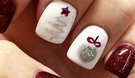 Simple Christmas Nails 2023 50+ Easy Nail Designs For A Holly Jolly