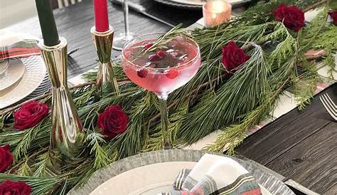 Simple Christmas Tablescape A SIMPLE CHRISTMAS TABLESCAPE Living With Landyn